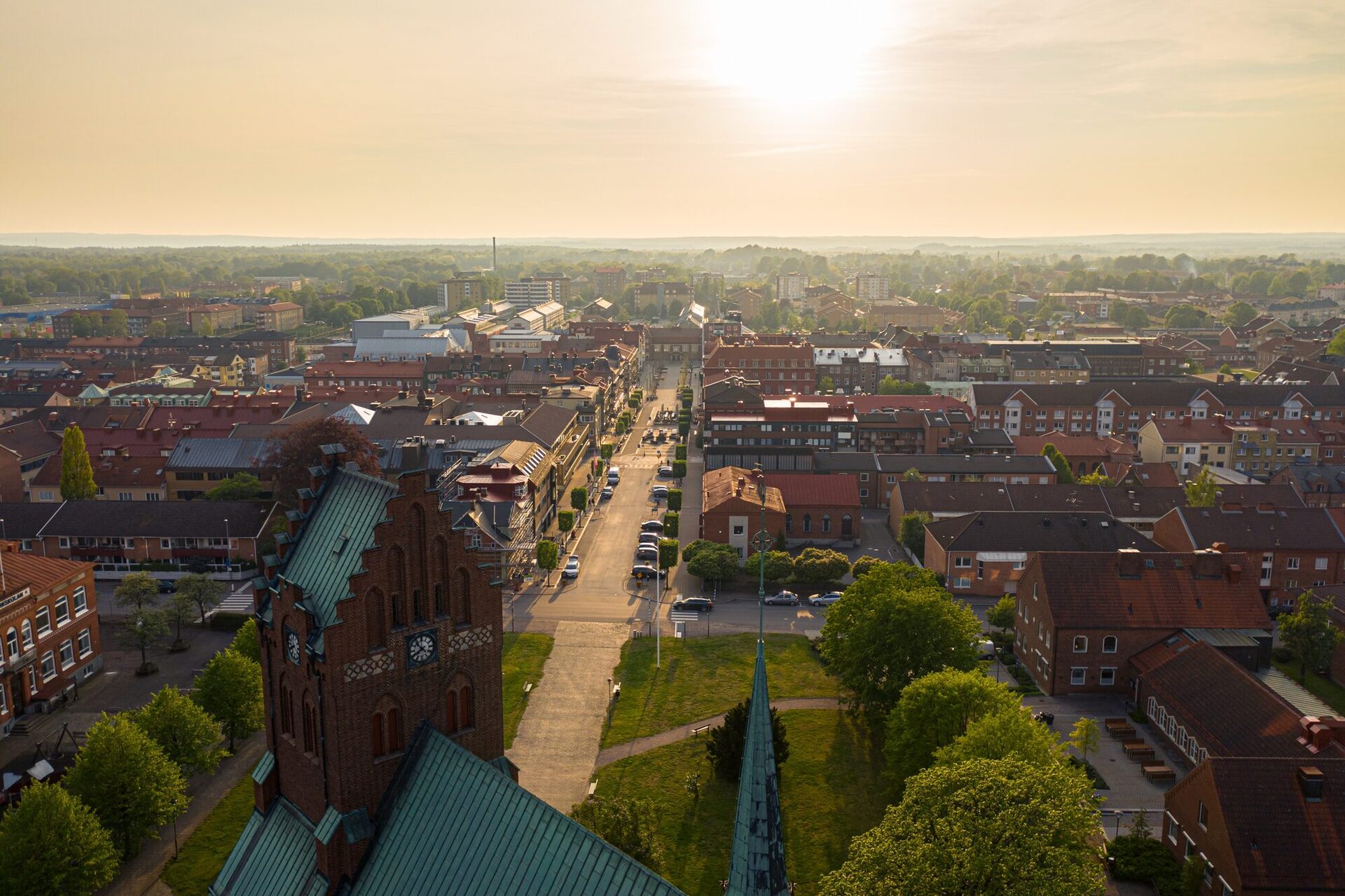 Flygfoto — översikt