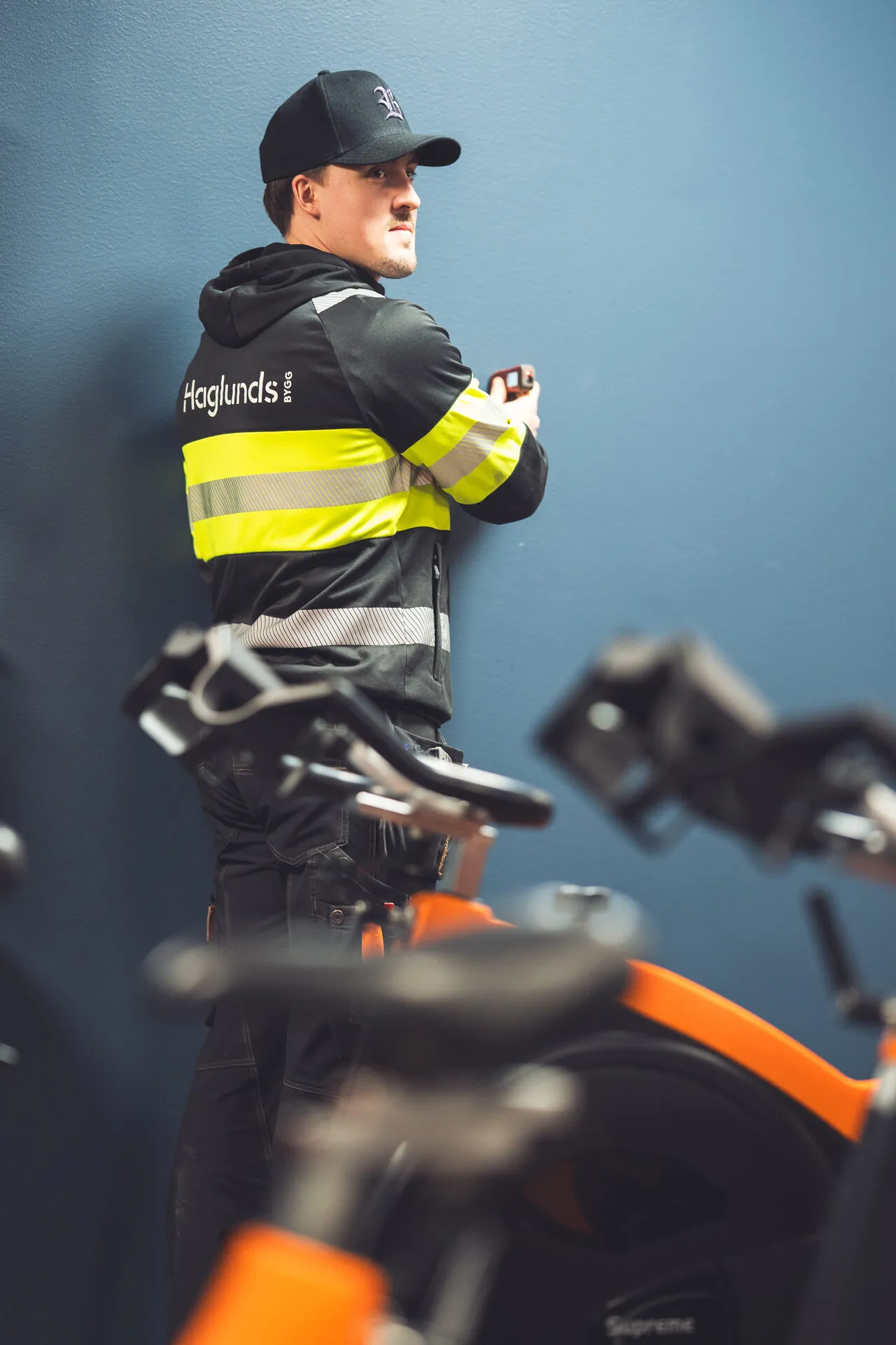 Reportage image from work and operations