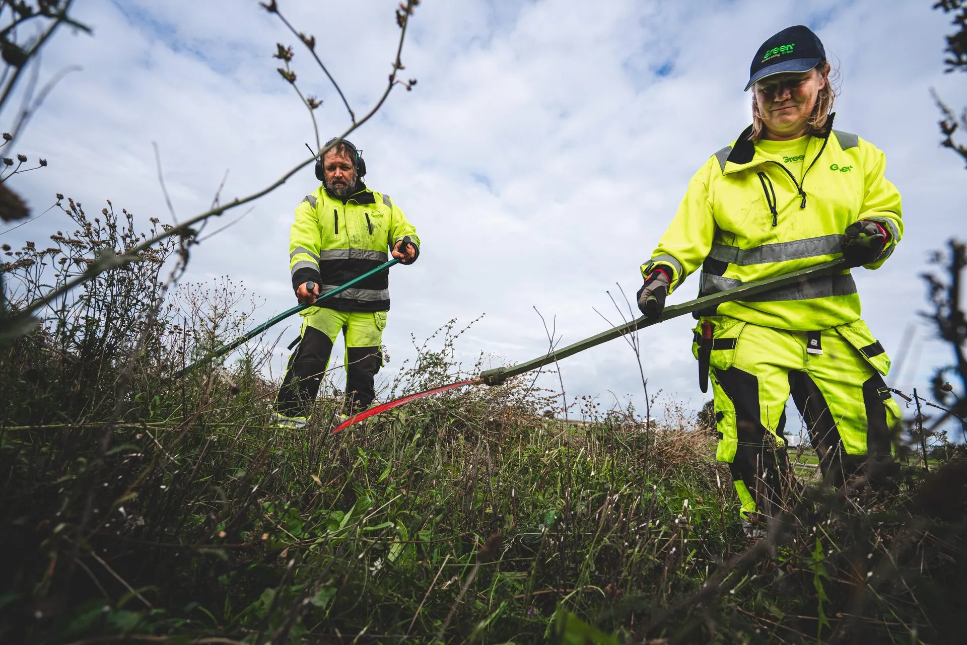 Reportage image from work and operations