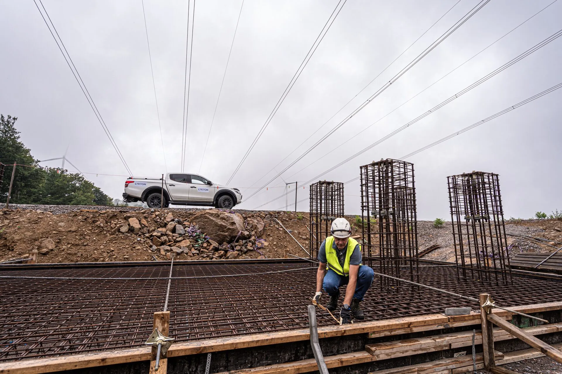 Reportage image from work and operations